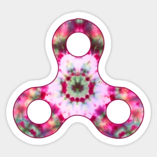 Watercolour Floral Tiedye Sticker